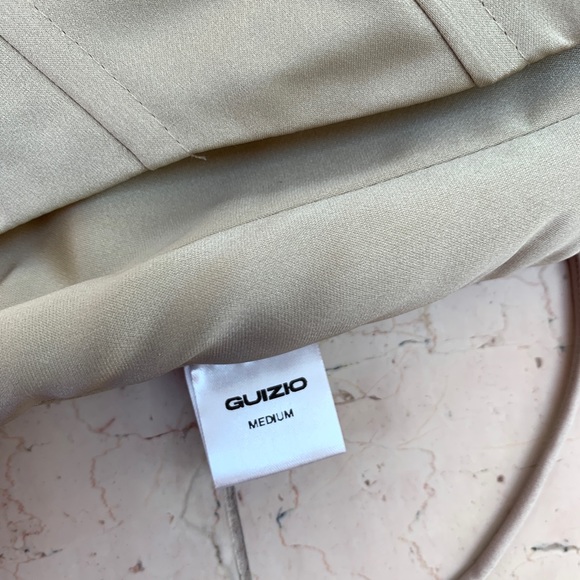 Danielle Guizio Nude Satin Ribbon Corset - Picture 9 of 10